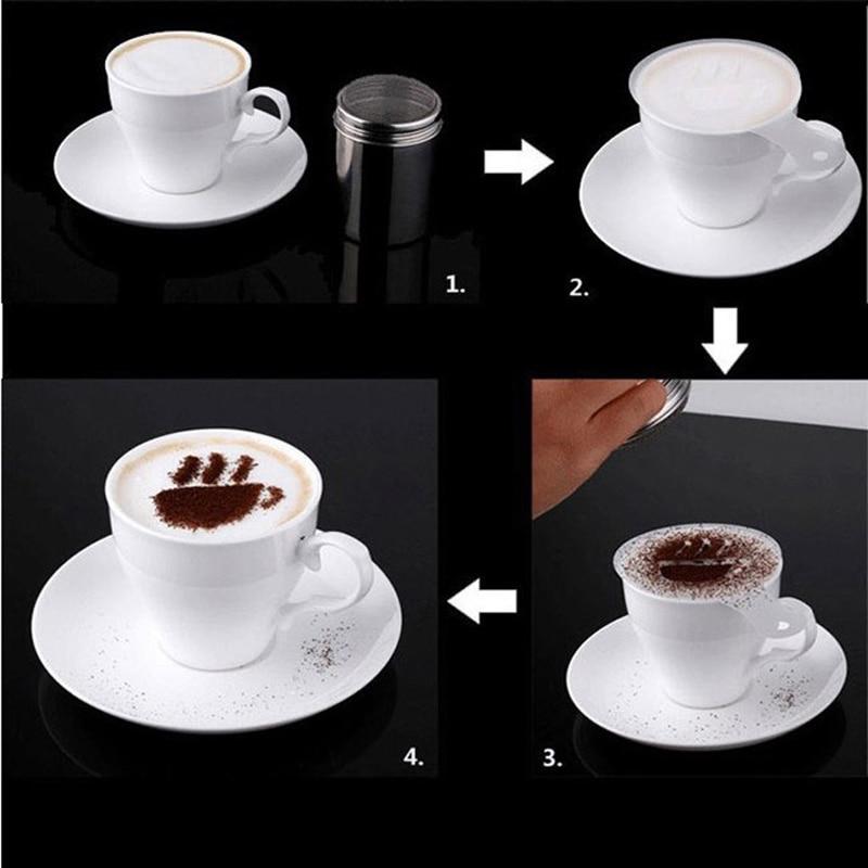 Latte Stencil Kit - 16 Deler Sett | Skanto