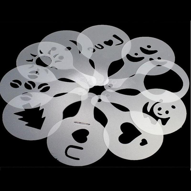 Latte Stencil Kit - 16 Deler Sett | Skanto