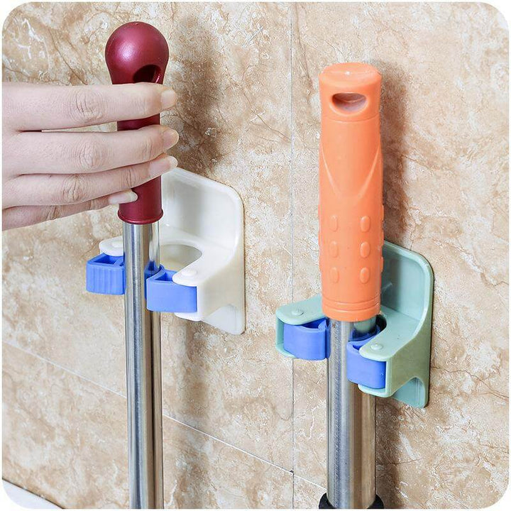 Skanto | 2stk/lot Hjem Klipp Mopp Krok Ingen Spor Mopp Holder