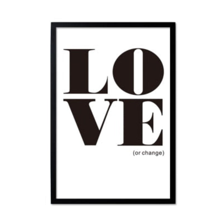 Inspirerende moderne sitater – lerretsbilde