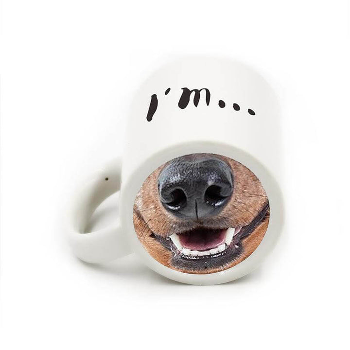 Skanto | Keramisk Hundehale Kaffeekopp
