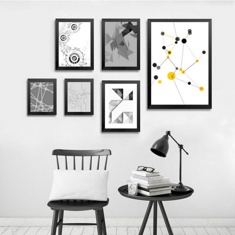 Casual Thought Points-Canvas Veggkunst Maleri | Skanto