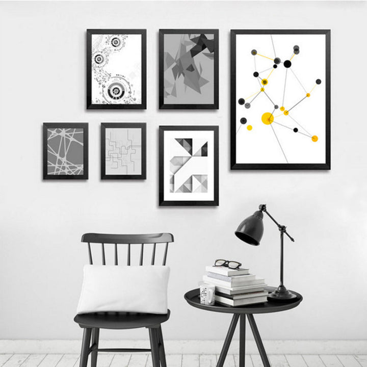 Casual Thought Points-Canvas Veggkunst Maleri | Skanto