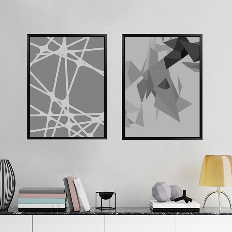 Casual Thought Points-Canvas Veggkunst Maleri | Skanto