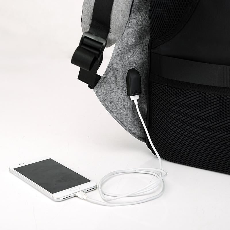 The Diamond Anti Theft Backpack med USB-lader | Skanto