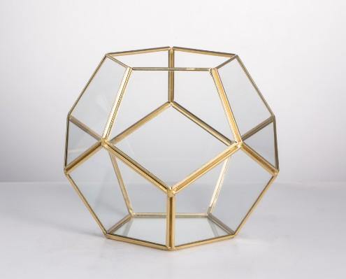 Geometrisk Terrarium Glass Vase | Skanto