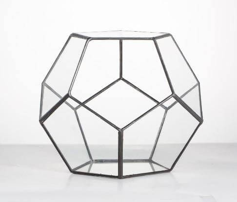 Geometrisk Terrarium Glass Vase | Skanto