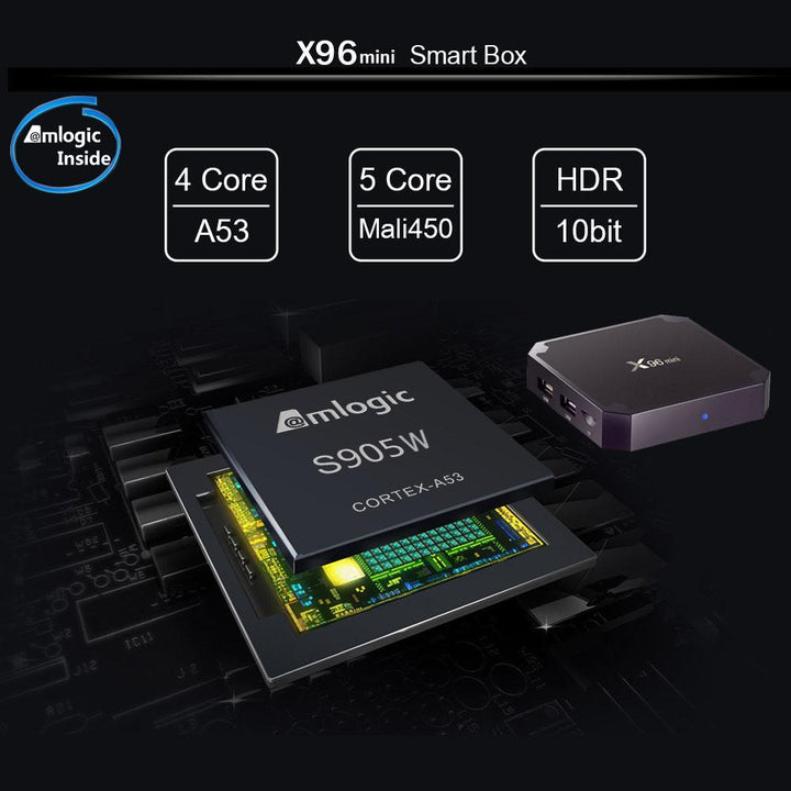 Skanto | X96 mini TV-boks Android TV 7.1