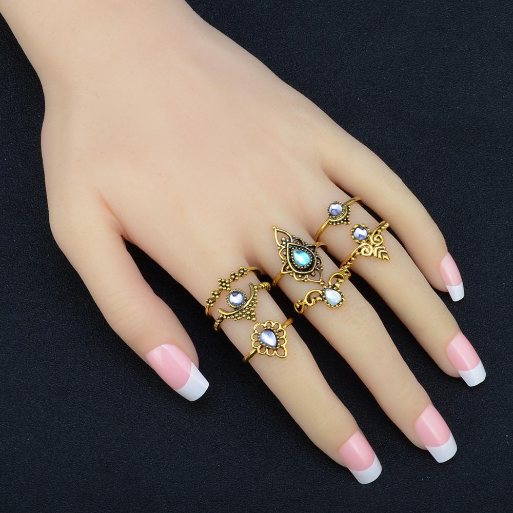 7 Piece Stack Vintage Ringer | Skanto