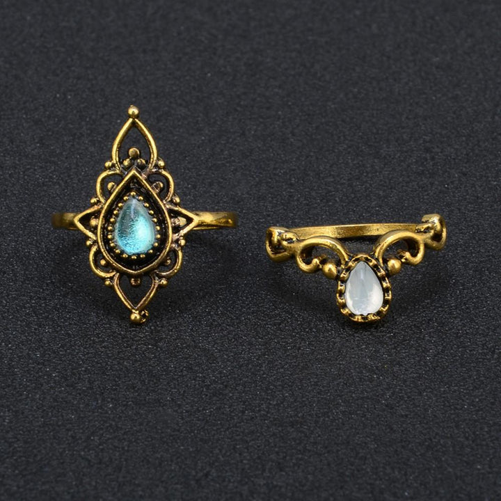 7 Piece Stack Vintage Ringer | Skanto