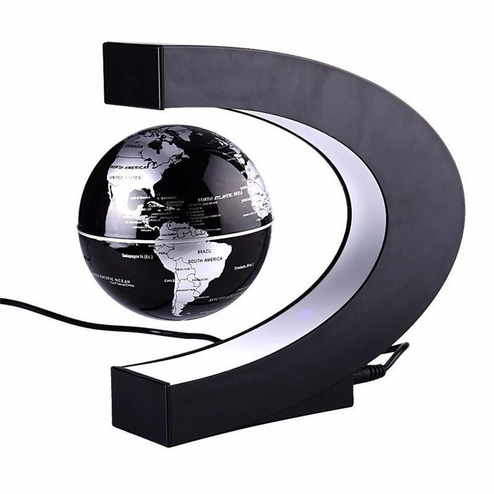 Skanto | Premium Kvalitet Antigravity Elektronisk Magnetisk Levitasjon Flytende Globe Magisk Lys Med US Plugg
