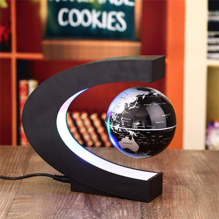 Skanto | Premium Kvalitet Antigravity Elektronisk Magnetisk Levitasjon Flytende Globe Magisk Lys Med US Plugg
