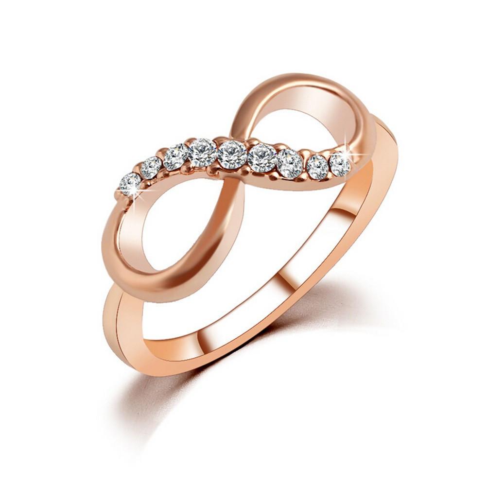 Luksus Gull Uendelig Ring | Skanto