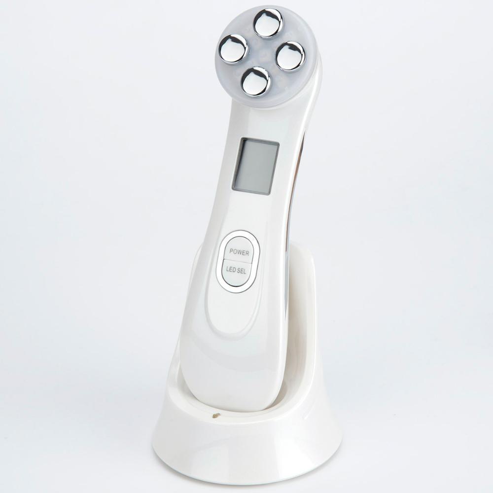 Skanto | 5i1 RF & EMS Radio Mesotherapy Elektroporering Ansiktsbehandling Pen Hudfornyelse & Rynkefjerner