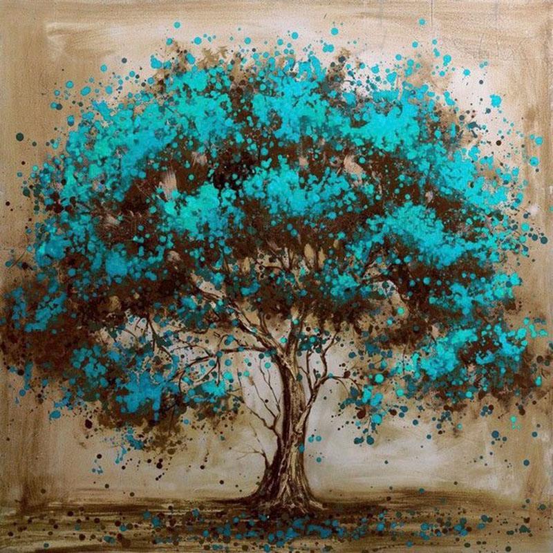 Color Splash Tree - GemPaint Kit | Skanto