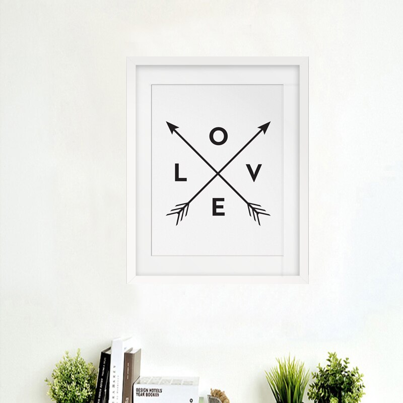 Arrows Of Love - Lerret Veggkunst Maleri | Skanto