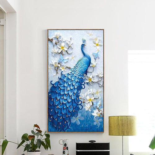 Ekstravagant påfugl - GemPaint-sett | Skanto