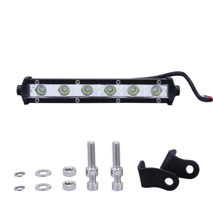 Skanto | 6 tommers 24W Enkel rad LED Lysbar Vanntett Offroad Biler