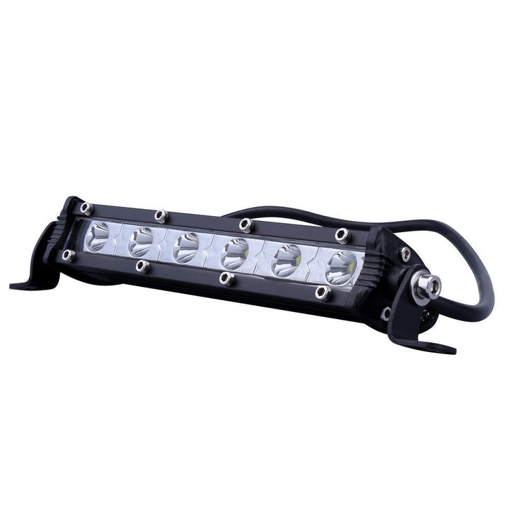 Skanto | 6 tommers 24W Enkel rad LED Lysbar Vanntett Offroad Biler