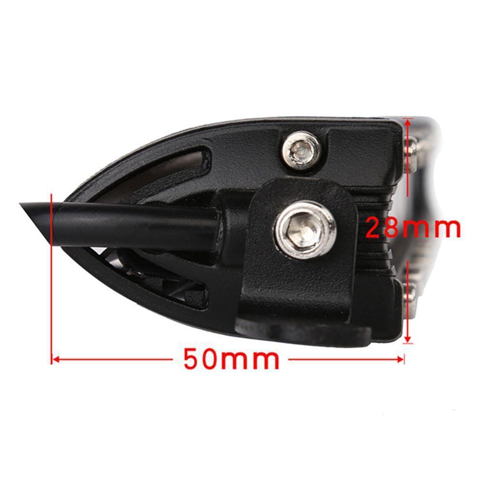 Norvo | 6 tommers 24W Enkel rad LED Lysbar Vanntett Offroad Biler