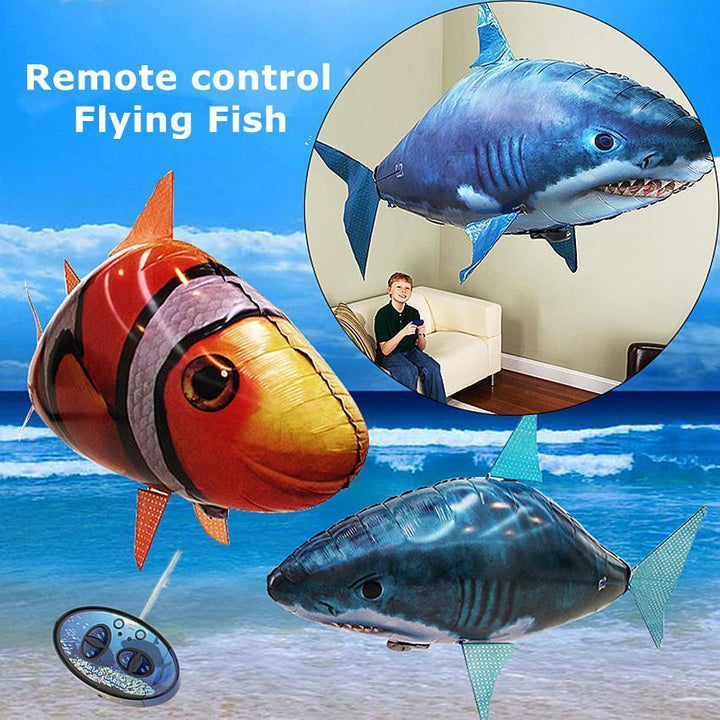 Skanto | #1 Beste RC Luft Fly Fish Shark Fjernstyrt flygende leke