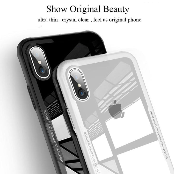 Herdet Glass iPhone Etui | Skanto