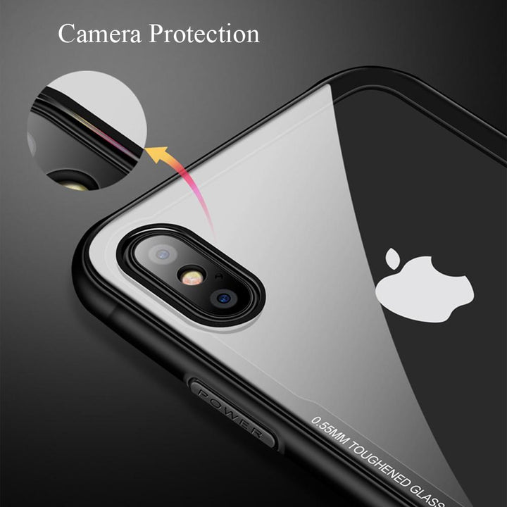 Herdet Glass iPhone Etui | Skanto
