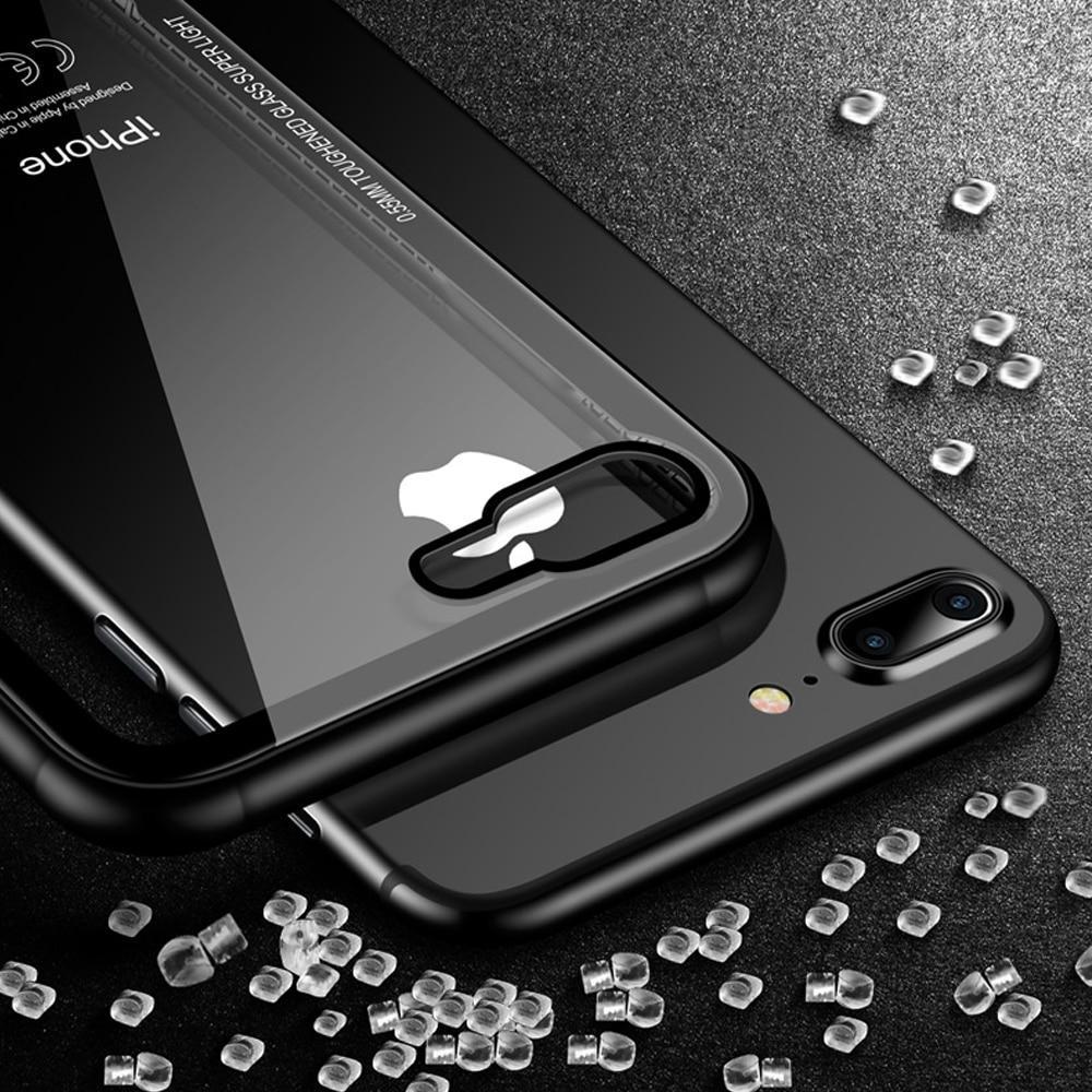 Herdet Glass iPhone Etui | Skanto