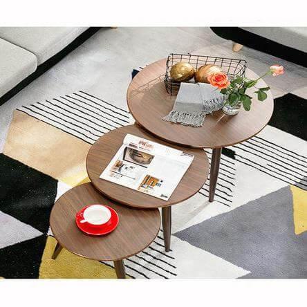 Skanto | Nordisk Modern 3 delt Kaffebord