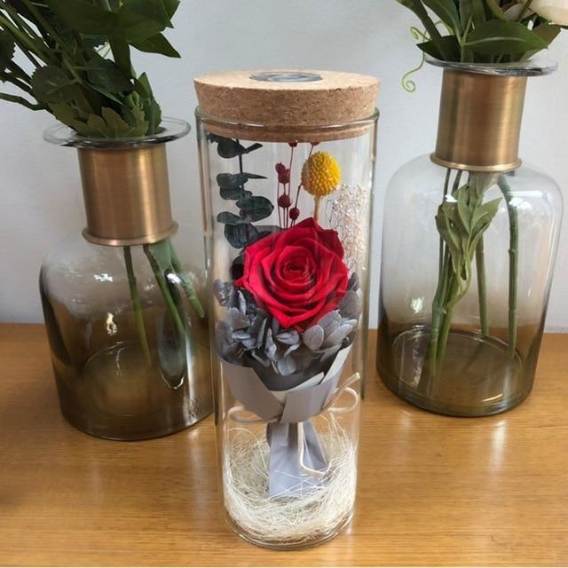Rose Lampe med Fjernkontroll | Skanto