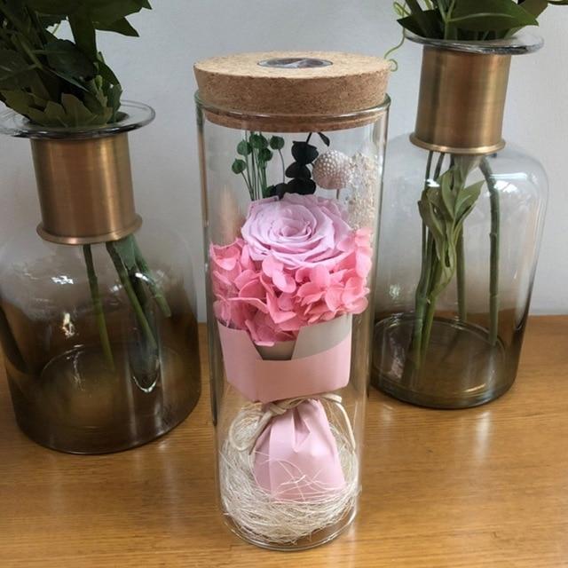 Rose Lampe med Fjernkontroll | Skanto