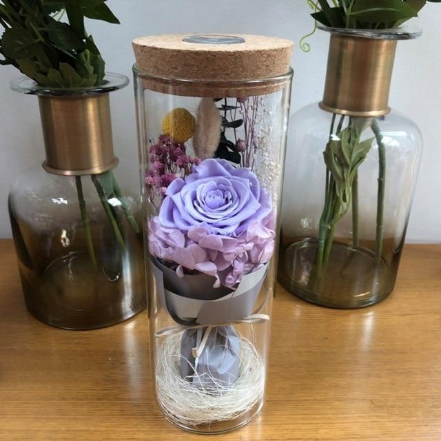 Rose Lampe med Fjernkontroll | Skanto
