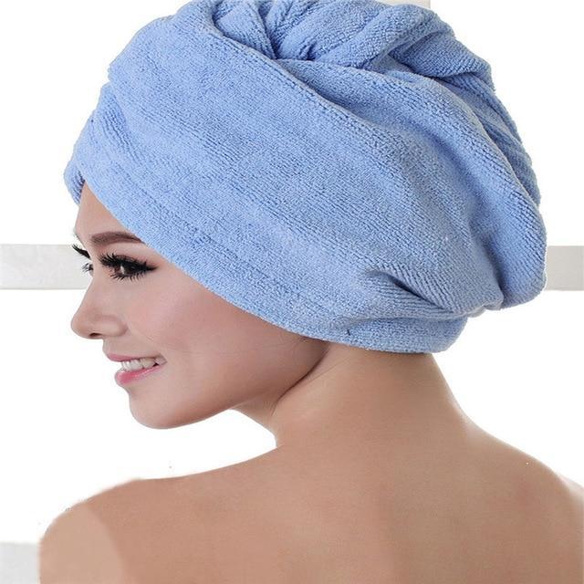 Skanto | Mikrofiber Hurtigtørkende Håndkle til Hår