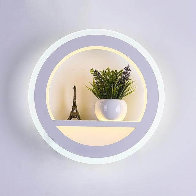 Acrylic Led Vegg moderne Vegglamper | Skanto