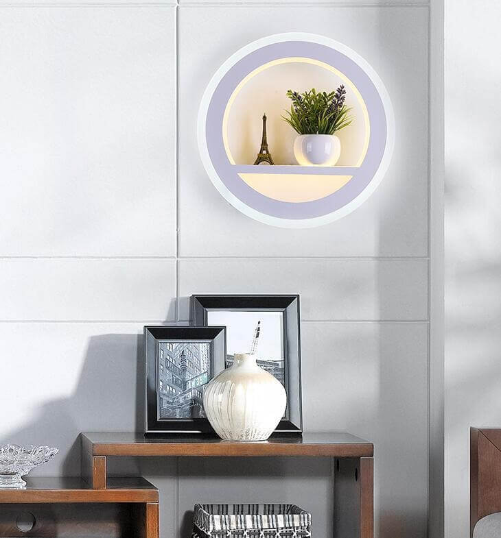 Acrylic Led Vegg moderne Vegglamper | Skanto