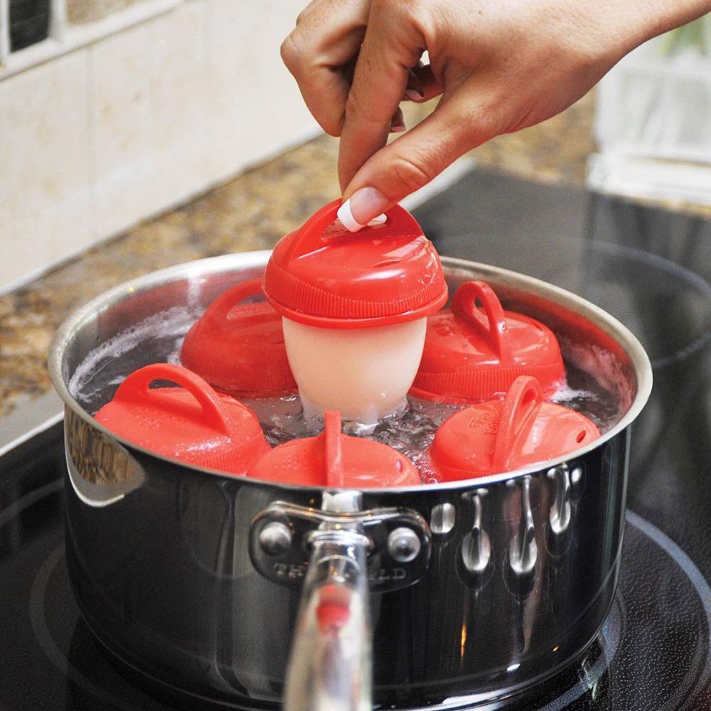 Mini Egg Cooker, Set med 6 Deler | Skanto