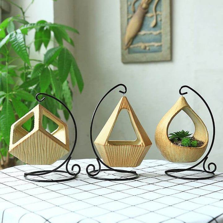 Skanto | Blomster Henge Triangel Vase Beholder Pot