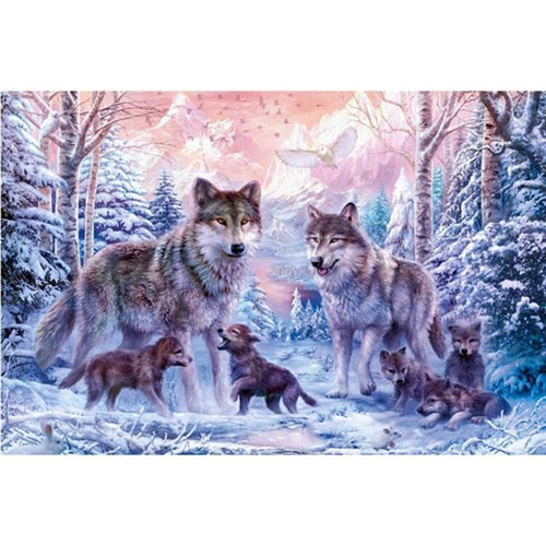 Wolf Pack - GemPaint Kit | Skanto