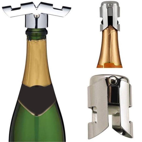 Skanto | Kork til musserende vin i rustfritt stål