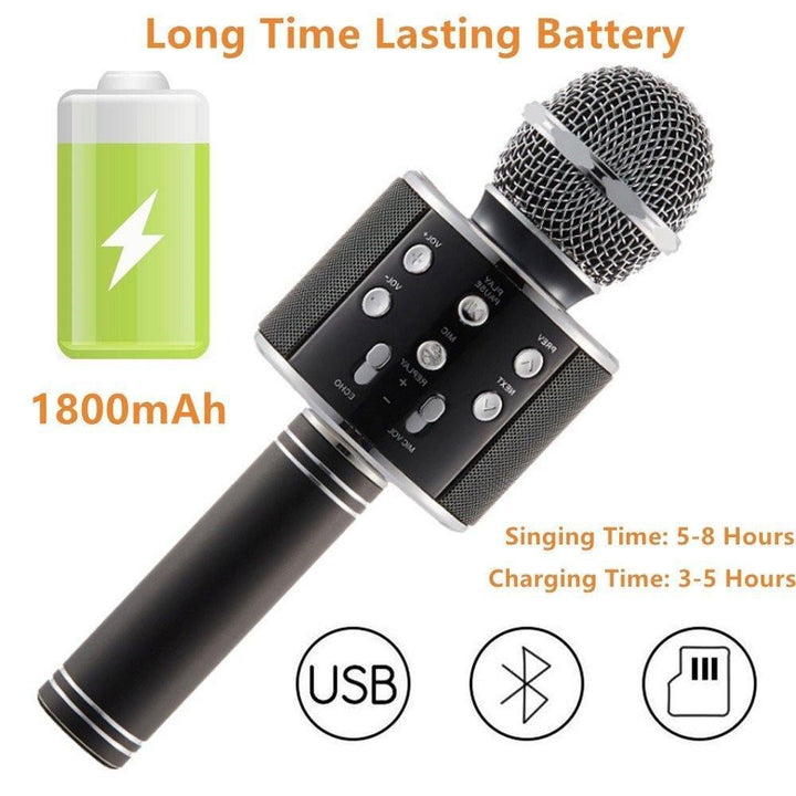 Skanto | Trådløs Magisk Karaoke Mikrofon – Bluetooth Karaoke Mikrofon