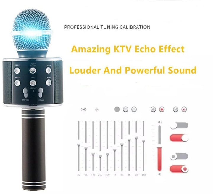 Skanto | Trådløs Magisk Karaoke Mikrofon – Bluetooth Karaoke Mikrofon