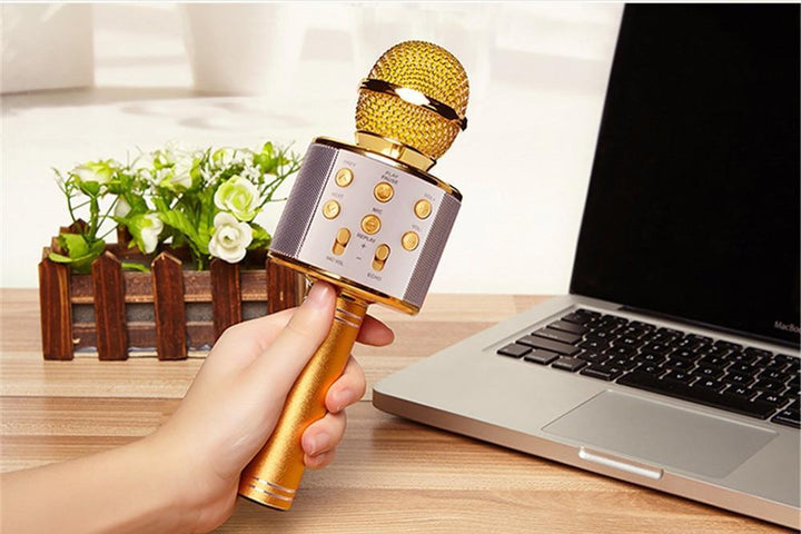 Skanto | Trådløs Magisk Karaoke Mikrofon – Bluetooth Karaoke Mikrofon