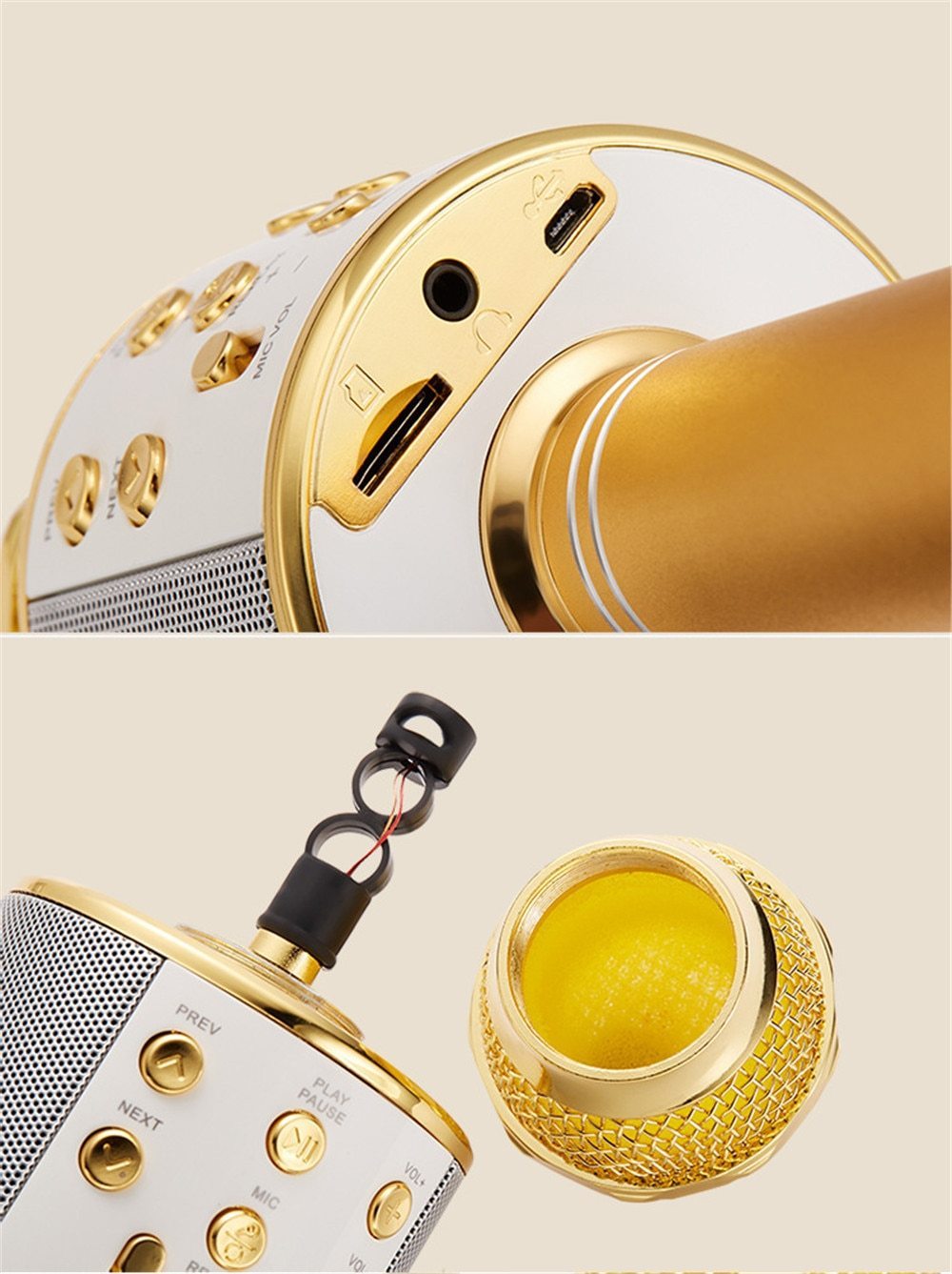 Skanto | Trådløs Magisk Karaoke Mikrofon – Bluetooth Karaoke Mikrofon
