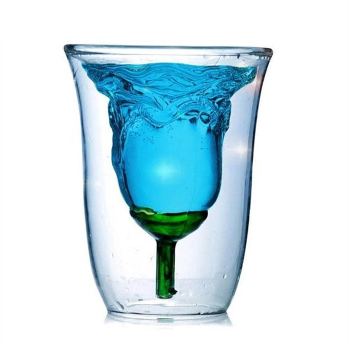 Skanto | Blomster mønster Dobbel-lags glass
