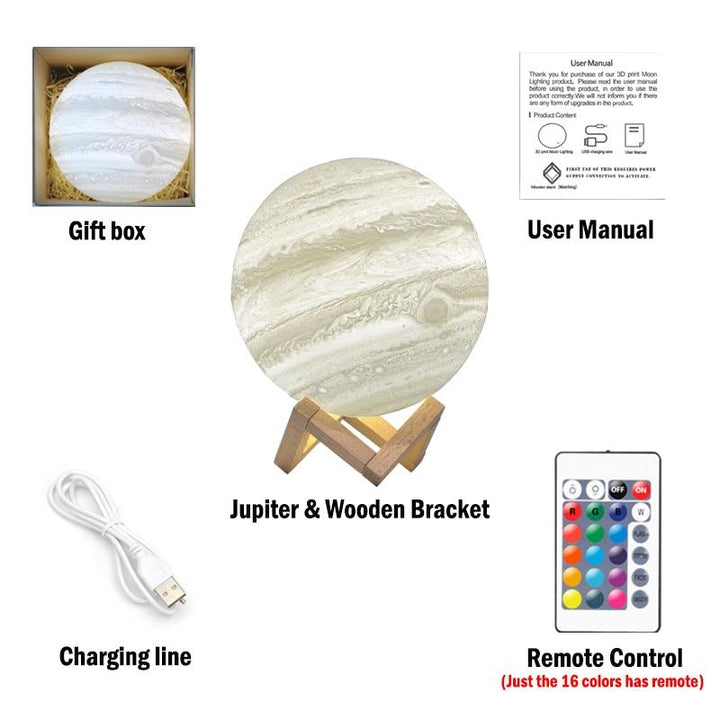 Jupiter Farge Endre Skrivebord Lampe | Skanto