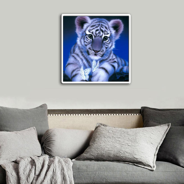 Lekende Baby Tiger - GemPaint Sett | Skanto