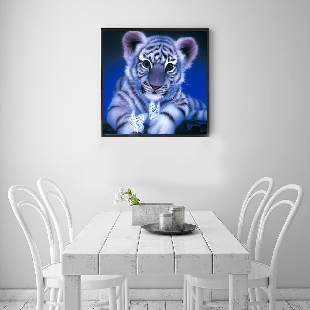 Lekende Baby Tiger - GemPaint Sett | Skanto