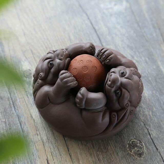 Skanto | Japansk Kreativ Toad Tea Pet Set