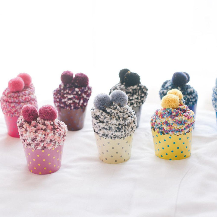 PomPom - Prikkete Cupcake Sokker | Skanto