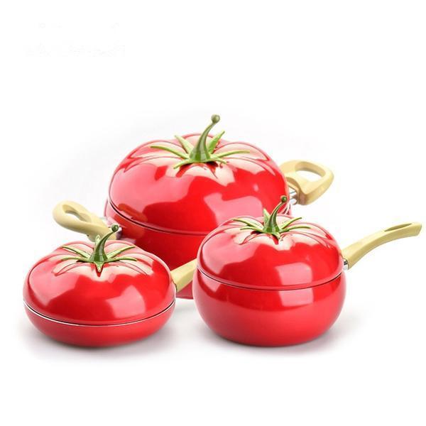 Skanto | Fruktfarge Keramisk Aluminium Stekepanne